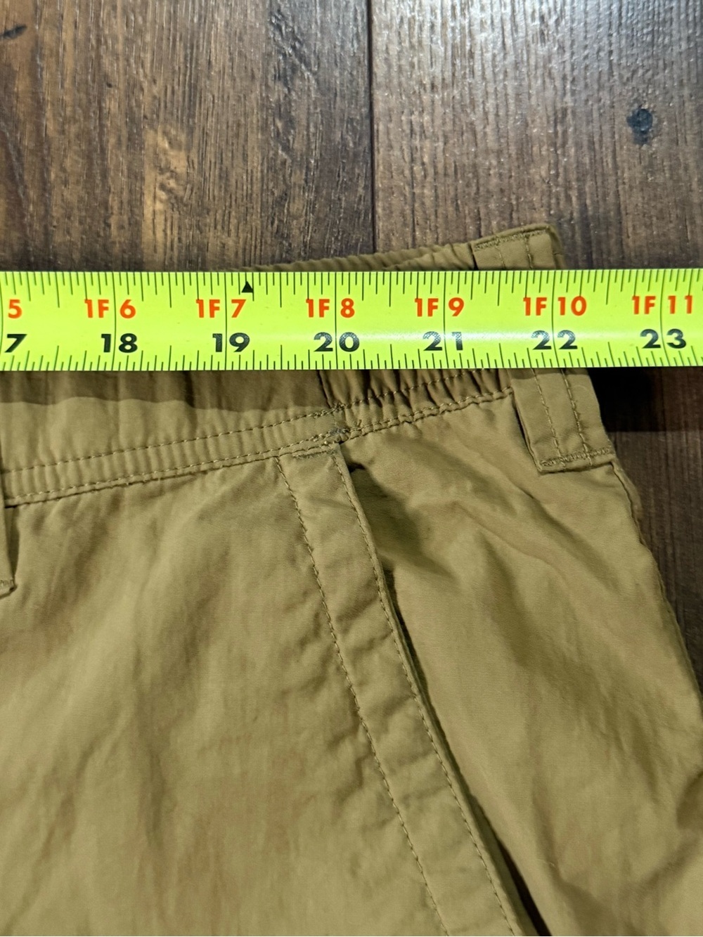 Orvis Men’s XXL Tan Lightweight Performance Hiking Shorts Fishing Outdoor - Picture 9 of 11